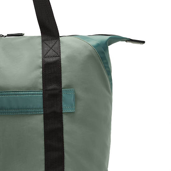 Sacs Fourre Tout Kipling Art Medium Mode Vert | FR 1769VR